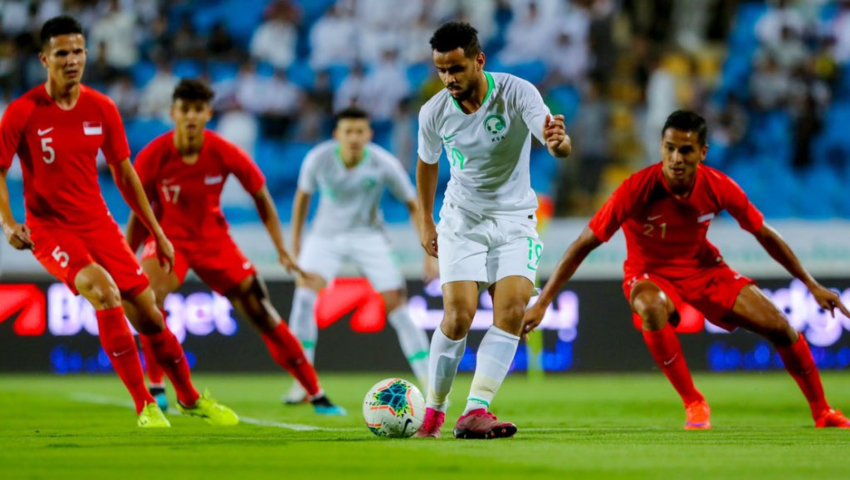 مباراة السعودية وسنغافورة اليوم تصفيات كاس العالم 2022