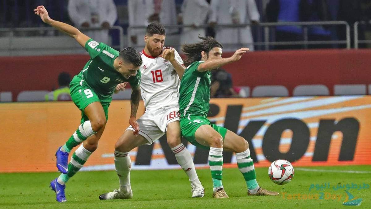 مباراة العراق وايران كاس العالم 2022