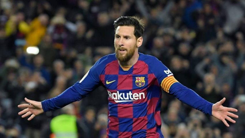 عقد لاعب برشلونة ليونيل ميسى