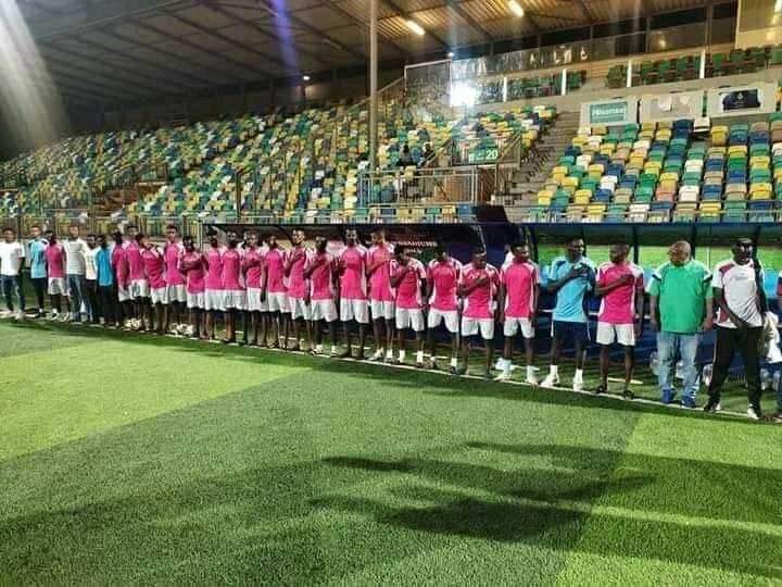 مباراة حي الوادي نيالا والاهلي طرابلس كاس الكونفيدرالية